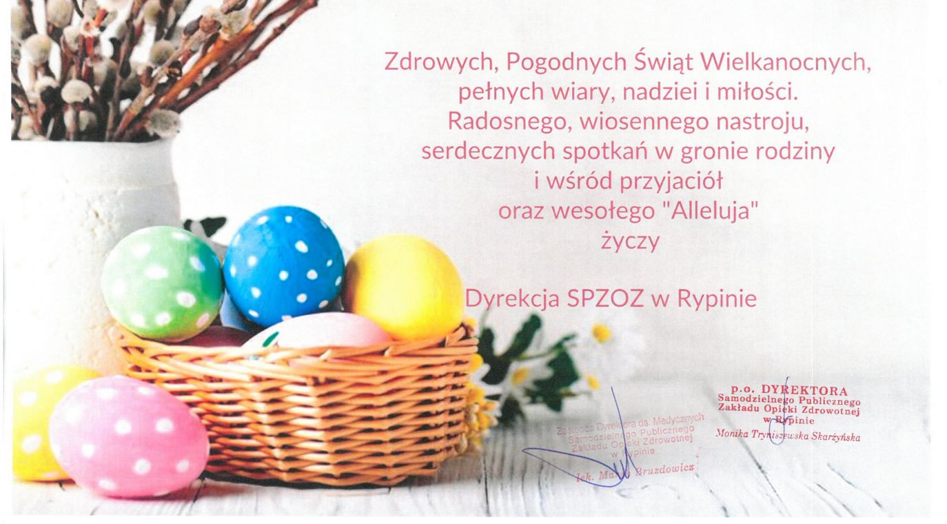 Życzenia z okazji Świąt Wielkanocnych